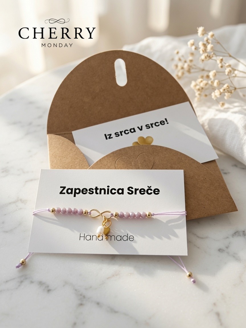 Zapestnica sreče neskončno