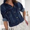 Jeans jakna s kapuco (10) Jeans jakna s kapuco
