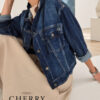 Jeans jakna s kapuco (3) Jeans jakna s kapuco