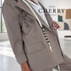 Športno eleganten blazer s kapuco
