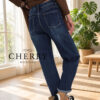 jeans hlace ravnega (5) Vrhunske mehke jeans hlače