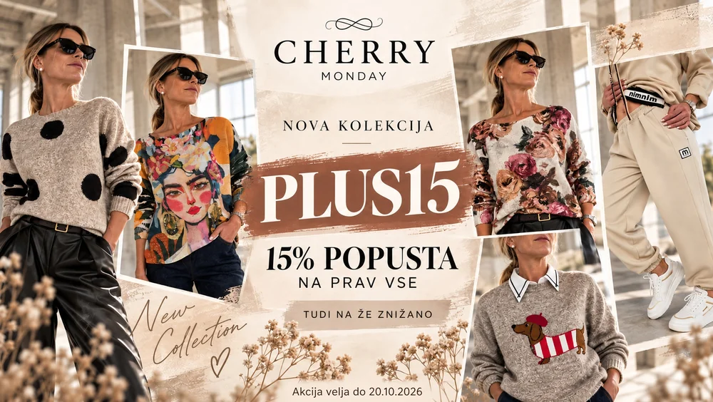Nova kolekcija Cherry Monday – brezčasni kosi za vsak dan