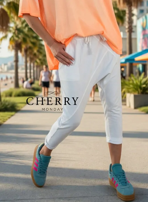 Bombažne baggy hlače