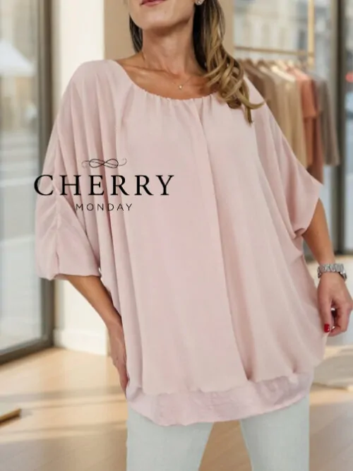 cherry monday (25)1 Plus size bluza iz tančice