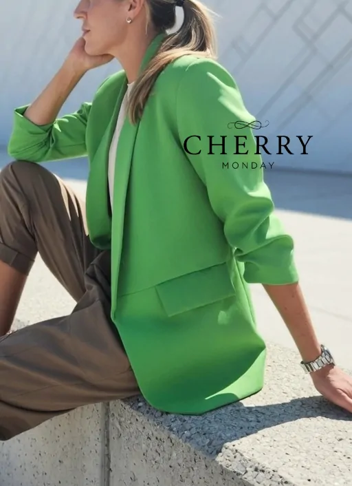Modni blazer plus size