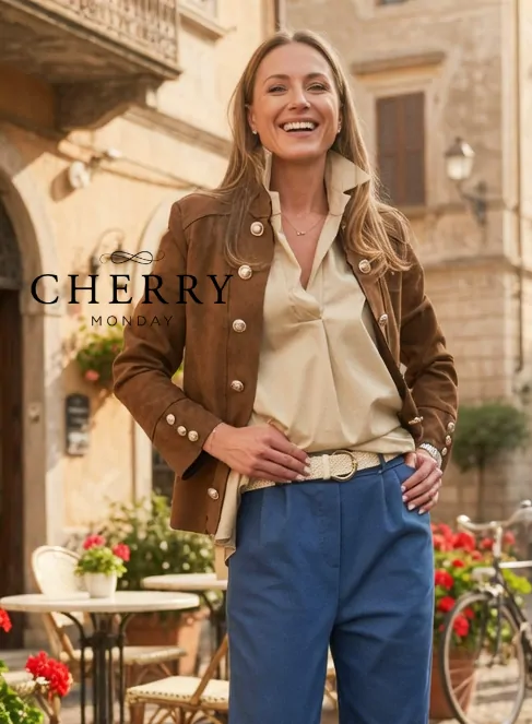 Blazer s srebrnimi gumbi