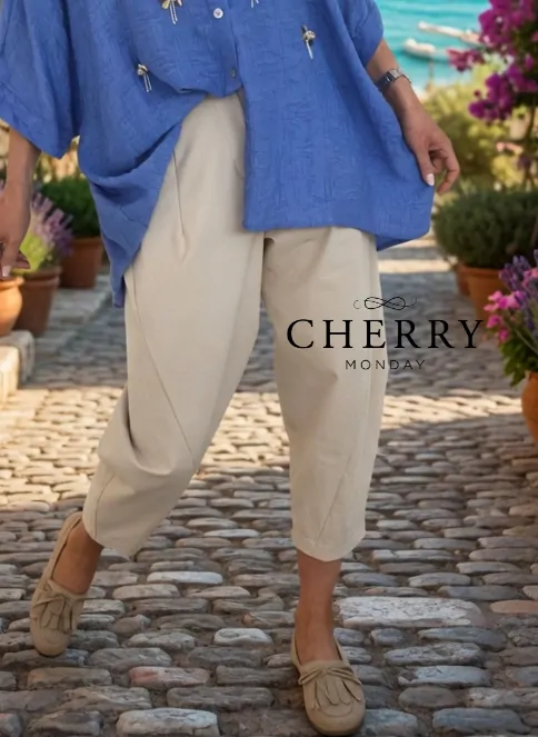 Modne hlače z žepi