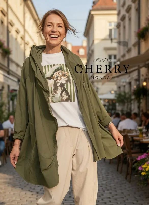 Modna bombažna parka