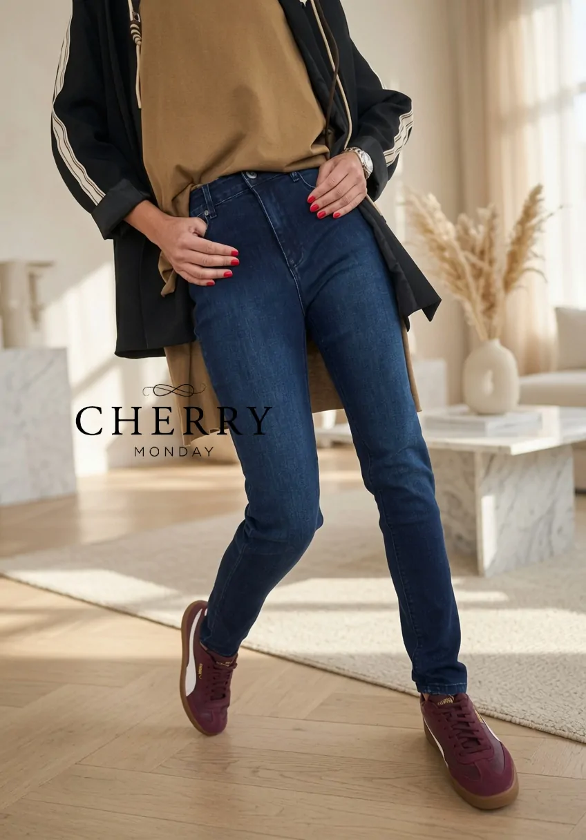 050726 cherrymonday (95) Elastične jeans hlače plus size