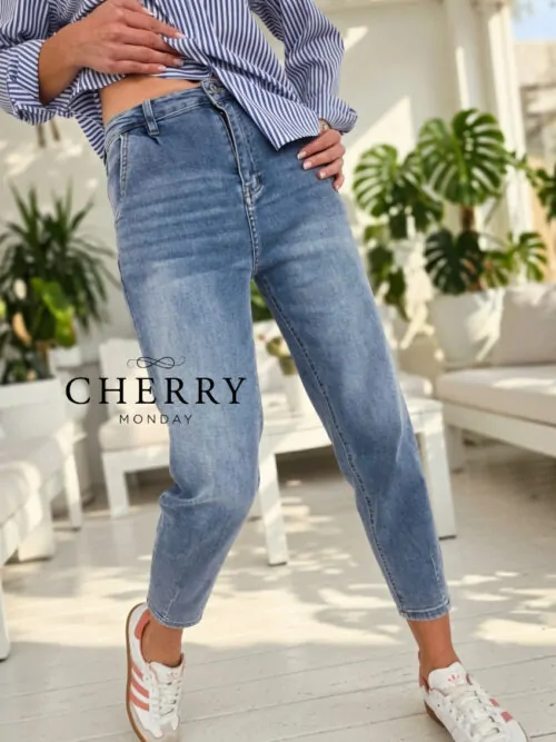 050726 cherrymonday (46) Mehke jeans hlače z visokim pasom