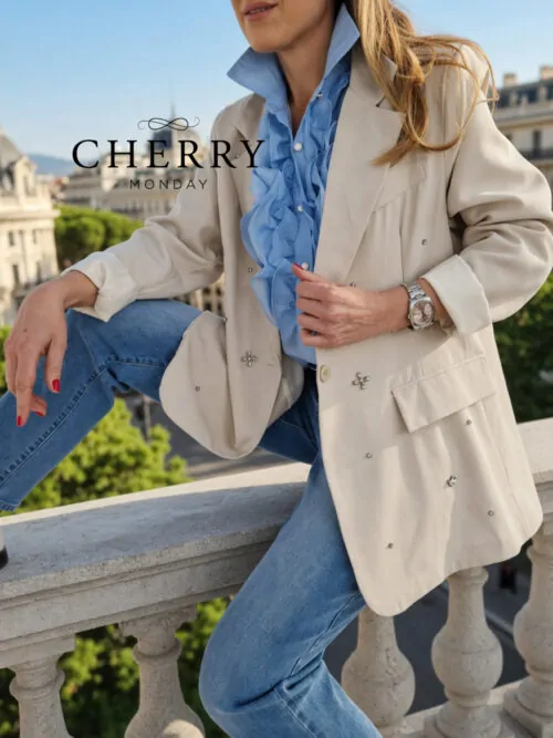 cherry monday (36) Modni blazer širokega kroja