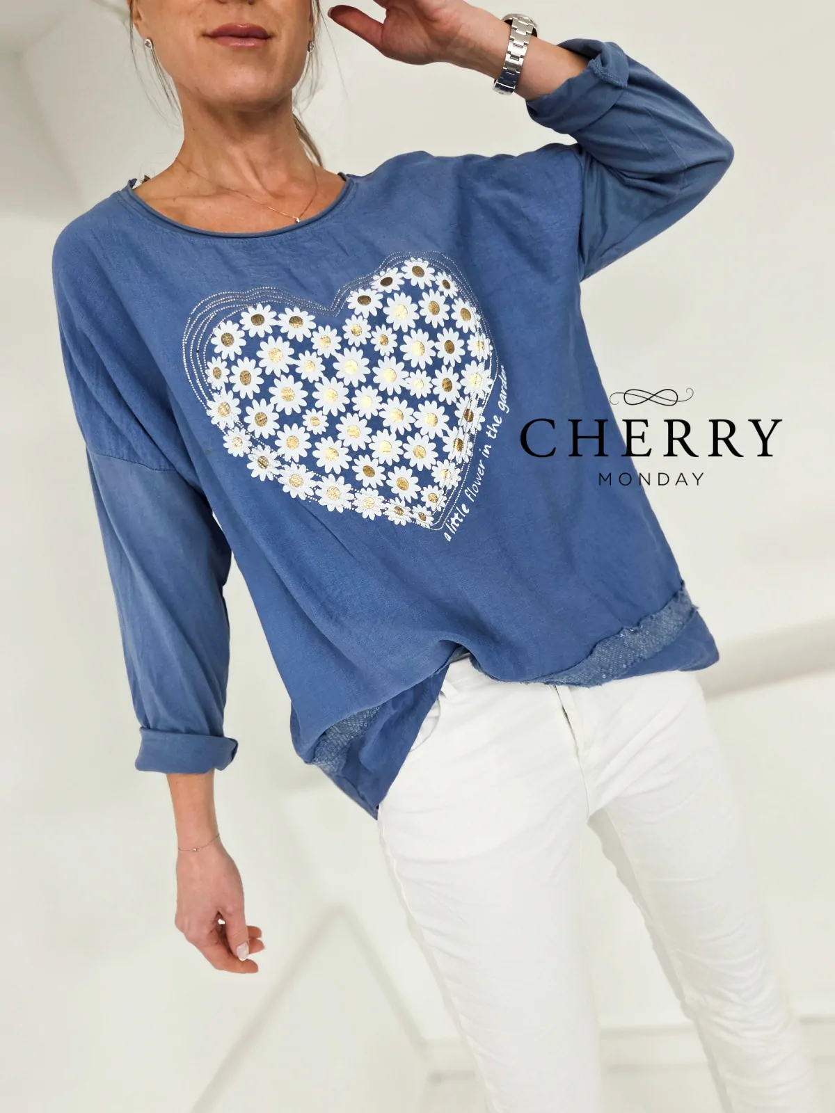 Majica z dolgimi rokavi srce (12) Majica z dolgimi rokavi srce