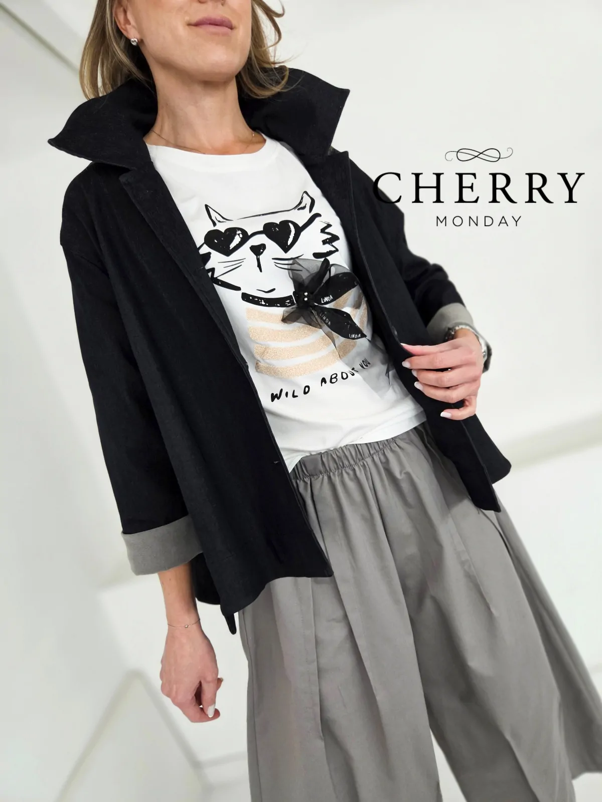 Lahkotni blazer jeans videza (6) Lahkotni blazer jeans videza