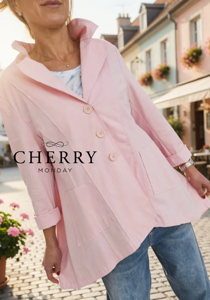 Modni blazer daljšega kroja