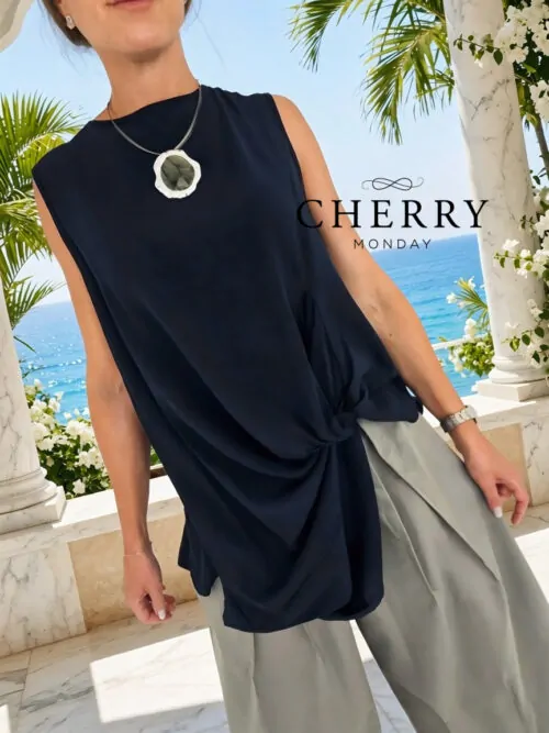 cherry monday 190626 (8) Bluza z dekorativnimi gumbi