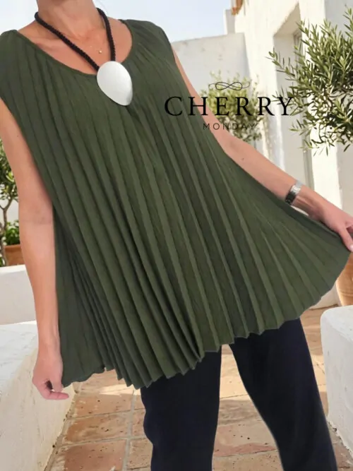 Plisirana bluza